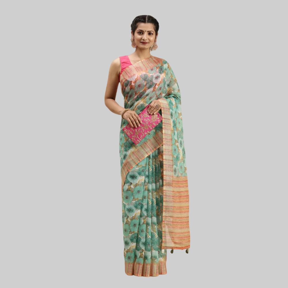  Semi Linen Sraees