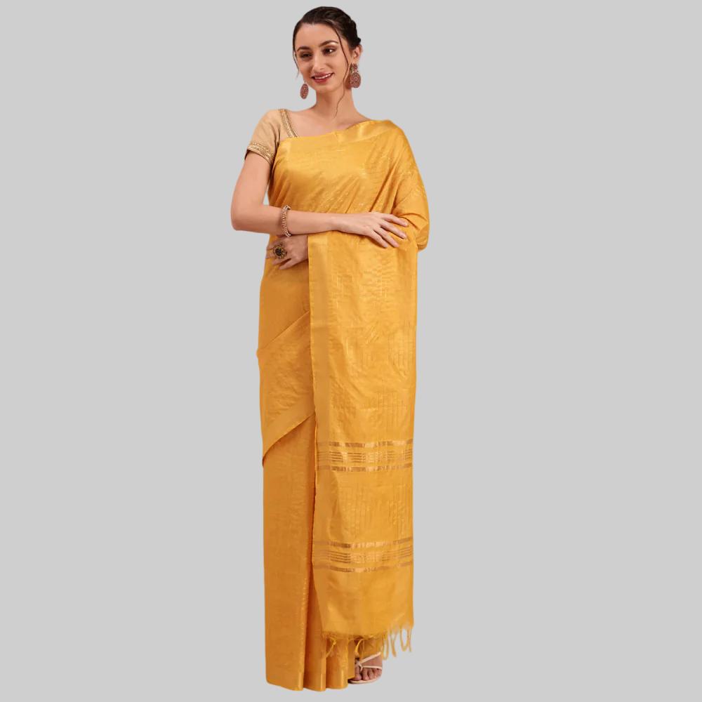  Semi Tussar Woven Sarees