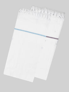  Regular Cotton White Bath Towel (2 PCs Pack)