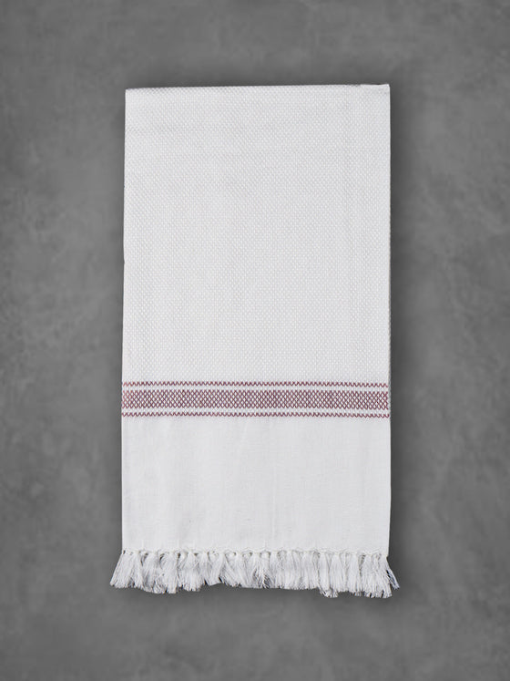 100% Premium Cotton Fast Absorbent White Bath Towel 1048