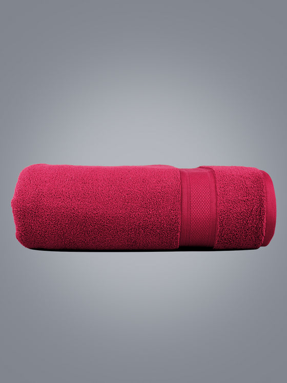 Raj Yogum Turkey Bath Towel Red