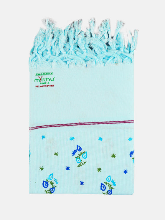 Relaxer Cotton Colour Print Bath Towels