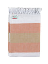 Cotton Stripe Colour Bath Towel Pretty