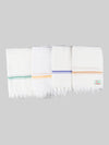 Cotton White Bath Towel NO4091 (2 PCs Pack)