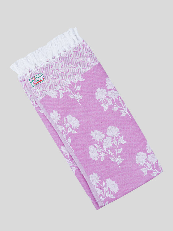 Cotton Colour Bath Towel Jakkard