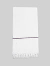 Regular Cotton White Bath Towel (2 PCs Pack)