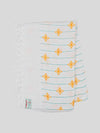 White Print Bath Towel 4092 (2 PCs Pack)