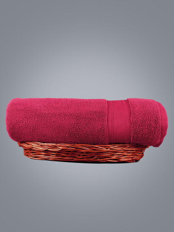 Raj Yogum Turkey Bath Towel Red