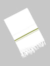 Cotton White Bath Towel Cypress