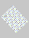 Cotton White Print Bath Towel NO756 (2 PCs Pack)