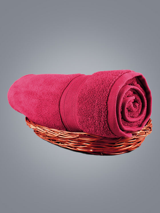 Raj Yogum Turkey Bath Towel Red