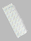 White Print Bath Towel 4092 (2 PCs Pack)