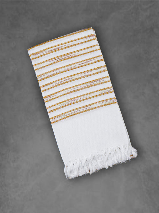 100% Cotton Signature Soft Feel Striped Bath Towel 1055