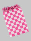 Twin Plus Checked Cotton Bath Towel Colour