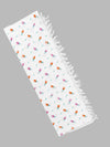 White Print Bath Towel 4092 (2 PCs Pack)