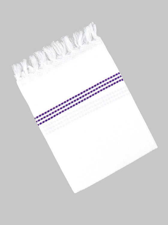 Cotton White Bath Towel Cypress