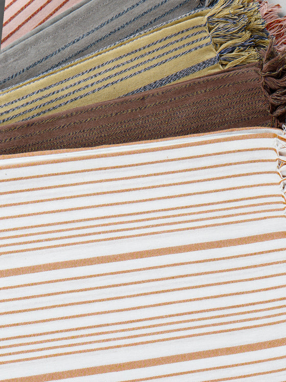 100% Comfort Cotton Stripe Bath Towel 1057