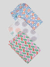 Penguin Print Cotton Colour Bath Towel