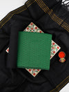 Pure Cotton Flower Design Green Dress Material DM74