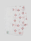 White Print Bath Towel 4092 (2 PCs Pack)