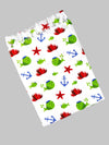 Penguin Print Cotton Colour Bath Towel