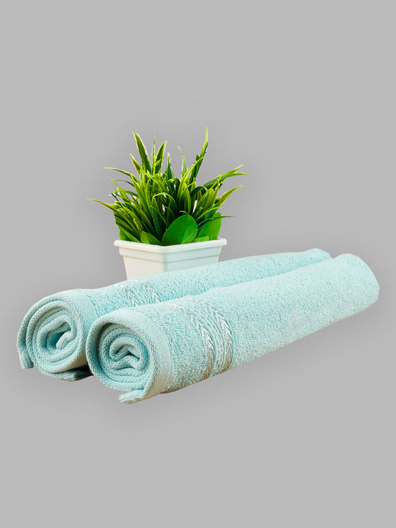 Premium Soft & Absorbent Light Blue Terry Hand Towel HC9