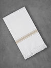 100% Premium Cotton Fast Absorbent White Bath Towel 1048