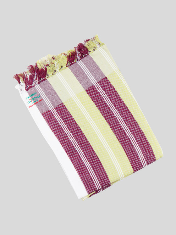 Evergreen Special Checked Towel Colour