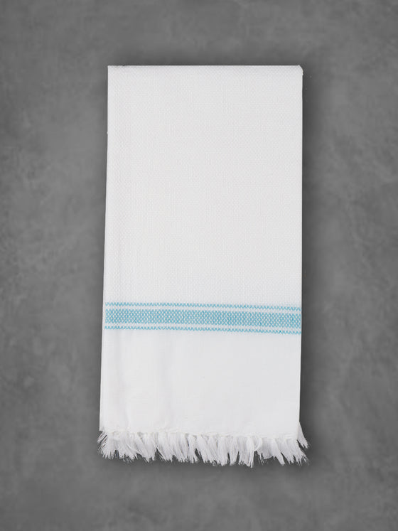 100% Premium Cotton Fast Absorbent White Bath Towel 1048