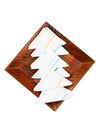 Cotton White Hand Kerchief 6698 (6 in 1)