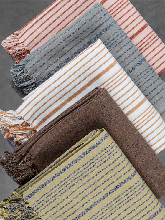 100% Comfort Cotton Stripe Bath Towel 1057