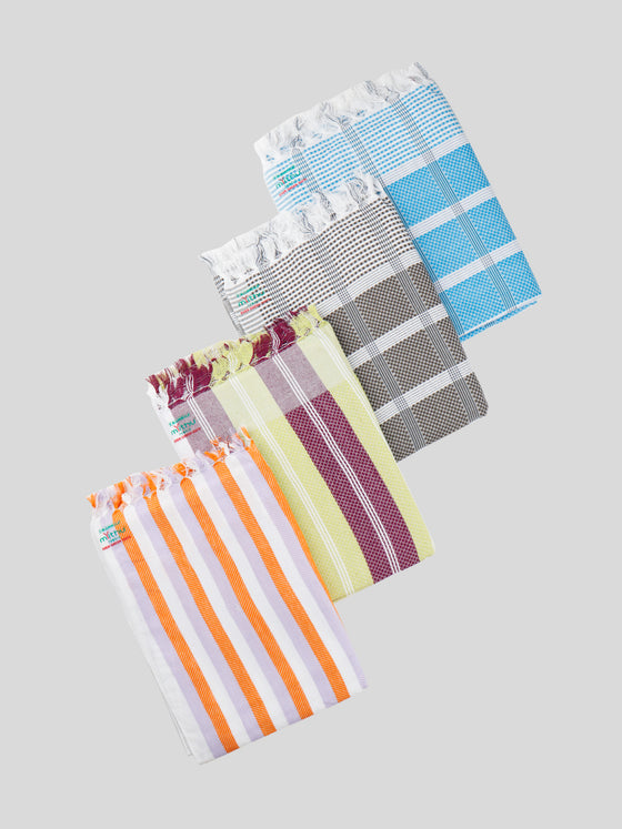Evergreen Special Checked Towel Colour