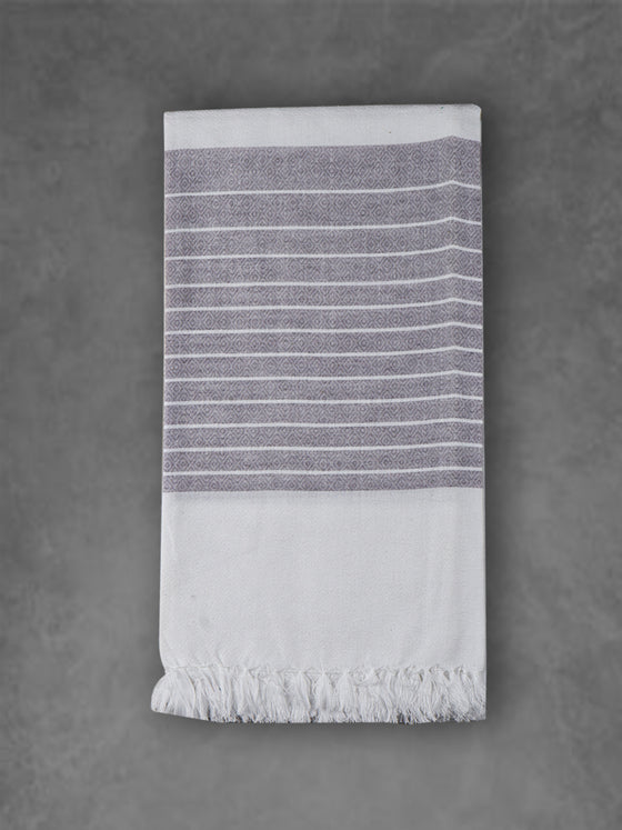 Comfort Cotton Quick Absorbent Diamond Design Bath Towel 1051
