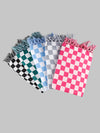Twin Plus Checked Cotton Bath Towel Colour
