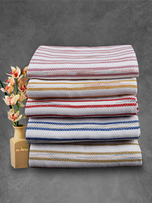  100% Cotton Signature Soft Feel Striped Bath Towel 1055