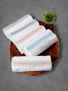  100% Premium Cotton Fast Absorbent White Bath Towel 1048
