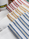 100% Cotton Signature Soft Feel Striped Bath Towel 1055
