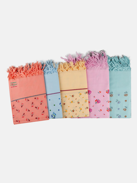 Relaxer Cotton Colour Print Bath Towels