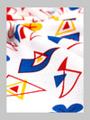 Penguin Print Cotton Colour Bath Towel