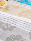100% Cotton Soft Feel Colour Flower Design Bath Towel 1058