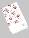 Cool Touch Napkin Print Cotton Towel (4 PCs Pack)