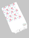 Cool Touch Napkin Print Cotton Towel (4 PCs Pack)