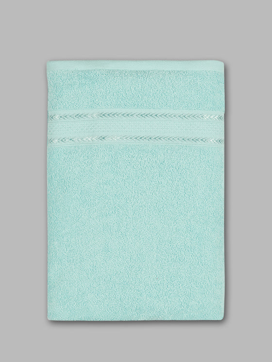 Premium Soft & Absorbent Light Blue Terry Bath Towel