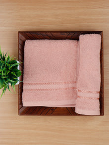  Premium Soft & Absorbent Peach Terry Hand Towel HC7