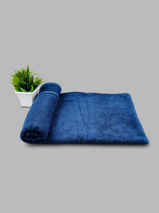 Premium Soft & Absorbent Navy Terry Bath Towel