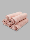 Premium Soft & Absorbent Peach Terry Face Towel FC7 ( Pack of 5 )