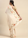 Elagent Bhagalpuri Jute Printed Sandal Saree BJS45