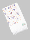 Cool Touch Napkin Print Cotton Towel (4 PCs Pack)