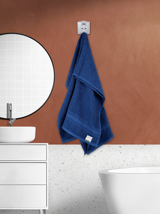 Premium Soft & Absorbent Navy Terry Bath Towel