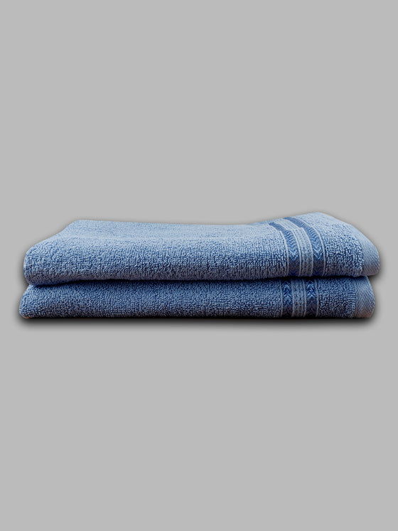 Premium Soft & Absorbent Light Blue Terry Hand Towel HC3